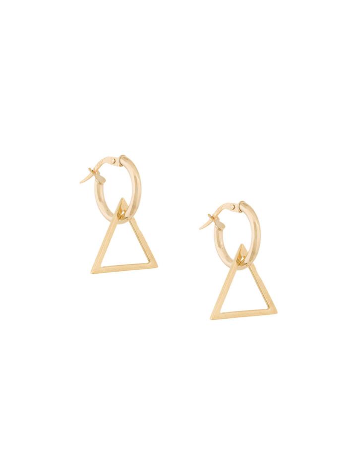 Natasha Schweitzer Mini Alex Earrings - Metallic
