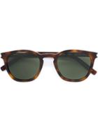 Saint Laurent Eyewear - Tortoise Shell Sunglasses - Unisex - Acetate - One Size, Brown, Acetate