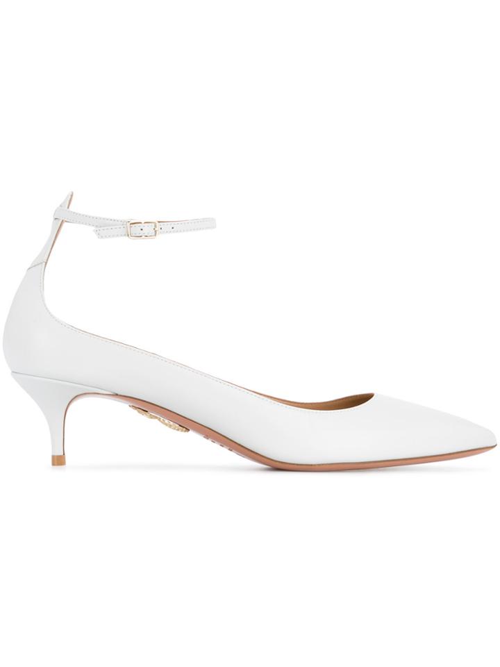 Aquazzura Kisha Pumps - White