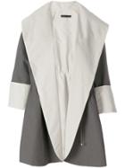 Fabiana Filippi Oversized Shawl Collar Jacket - Neutrals