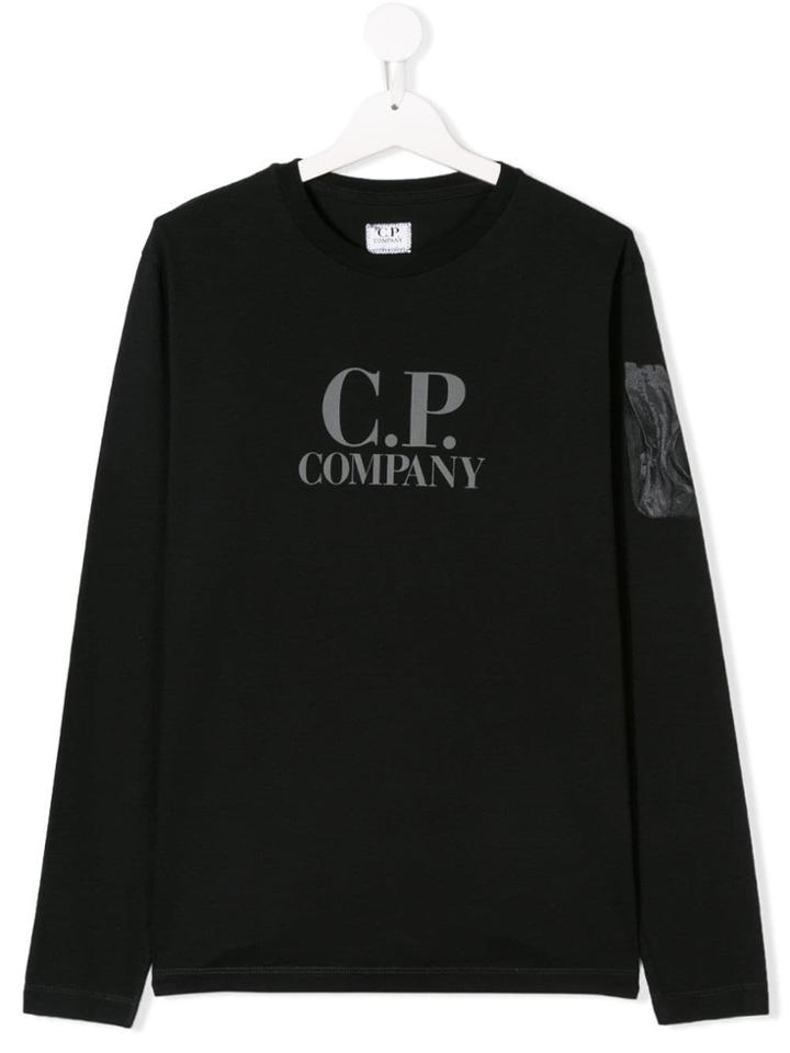 Cp Company Kids Cp Company Kids 05ckts033003568w392 Black Natural