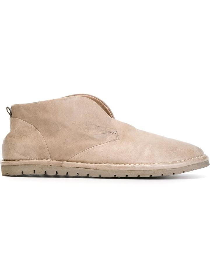 Marsèll Laceless Desert Boots, Women's, Size: 37.5, Nude/neutrals, Calf Leather/rubber