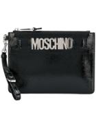 Moschino Clutch Bag - Black