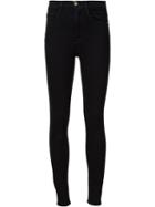 Frame Denim 'ali' Skinny Jeans, Women's, Size: 29, Black, Cotton/polyester/spandex/elastane