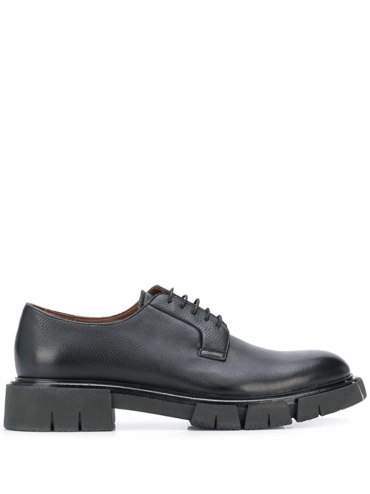 Fratelli Rossetti Split Sole Lace-up Shoes - Black