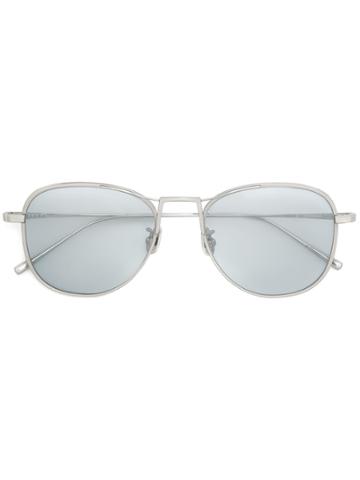 Maska Round Frame Sunglasses - Metallic