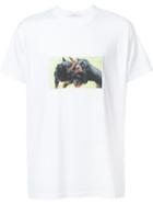Givenchy Columbian-fit Rottweiler Print T-shirt, Men's, Size: Medium, White, Cotton