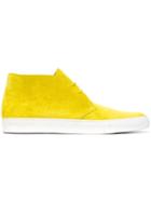 Holland & Holland High-top Lace-up Shoes - Yellow