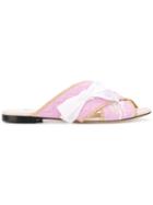 Fendi Flat Sandals - Pink