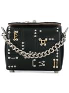 Alexander Mcqueen 19 Box Bag - Black