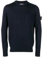 Stone Island Shadow Project Knit Sweater - Blue