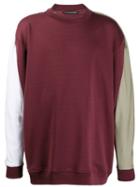 Y/project Drape Panel Jumper - Red