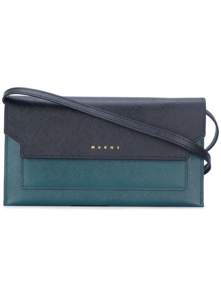 Marni Trunk Wallet Crossbody Bag - Black