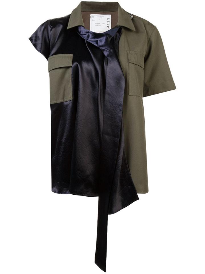 Sacai Layered Shirt - Green