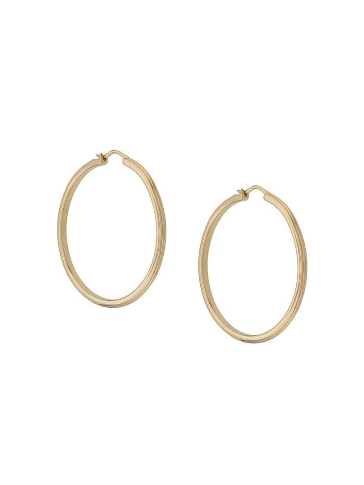 Astley Clarke Large Linia Hoop Earrings - Gold