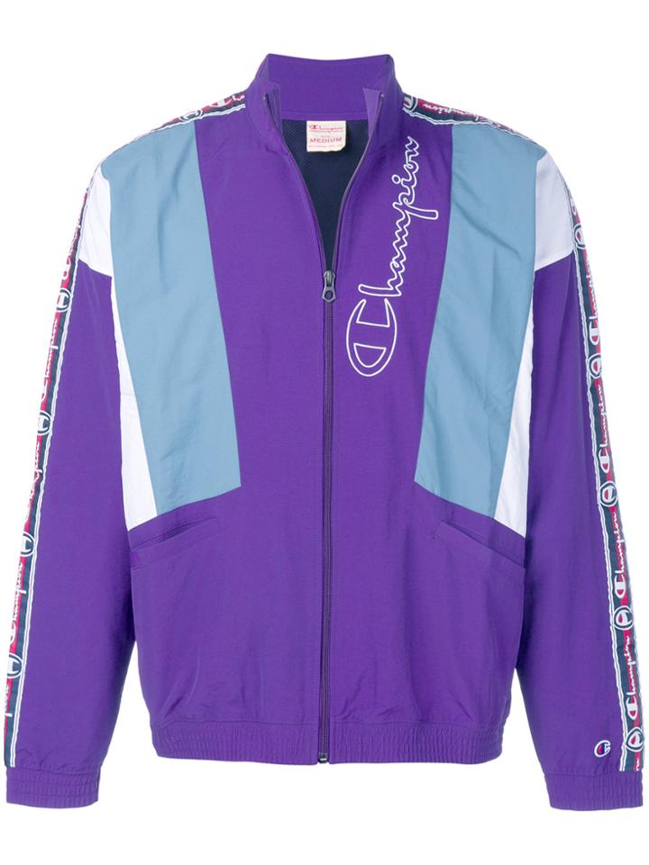 Champion Full Zip Track Top - Pink & Purple