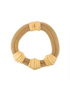 Monet Pre-owned Monet Statement Collar Necklace - Gold