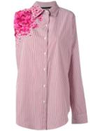 Filles A Papa Crash One-sleeve Shirt, Women's, Size: 1, Pink/purple, Cotton/pvc