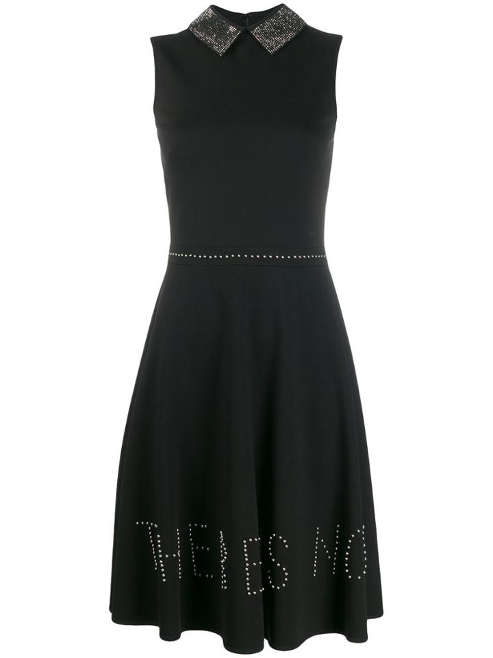 John Richmond Stud-embellished Sleeveless Dress - Black