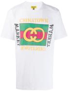 Chinatown Market Brand Printed T-shirt - White