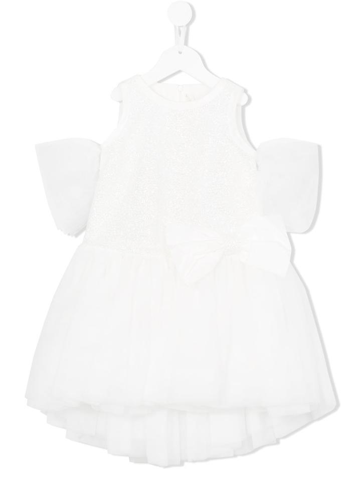 Loredana - Embroidered Tulle Dress - Kids - Cotton/polyamide/polyester - 6 Yrs, White