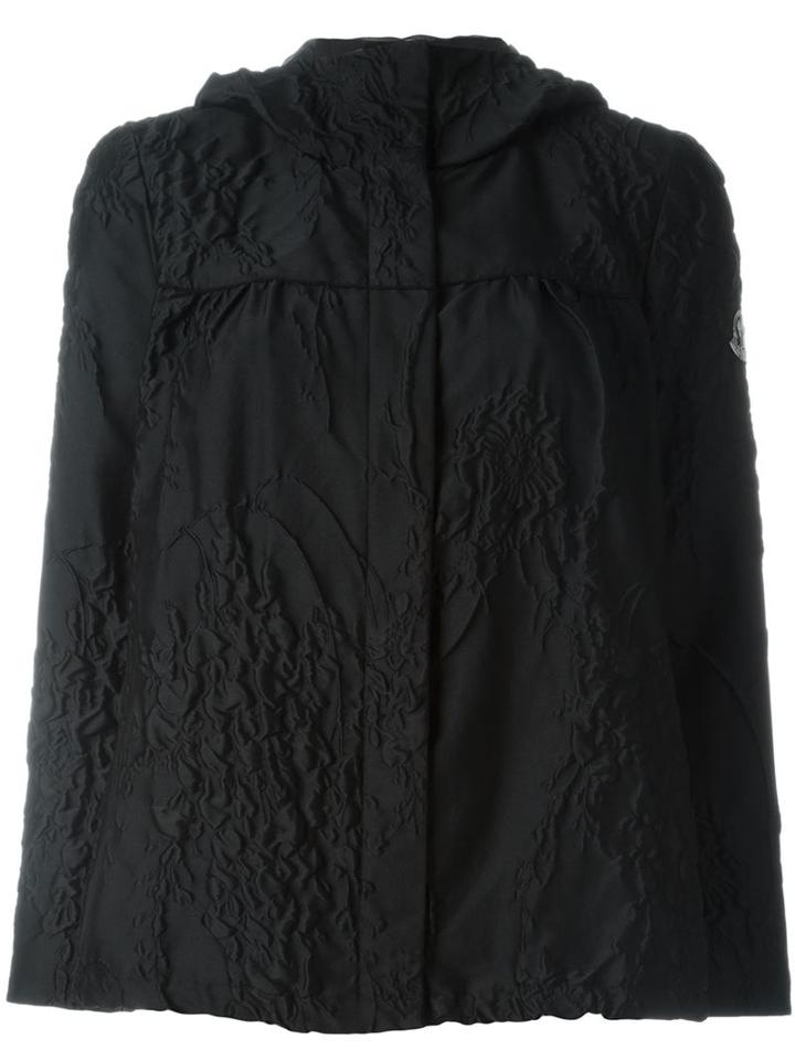 Moncler Gamme Rouge Floral Crease Effect Jacket