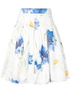 Bambah Carnation Mini Skirt - White