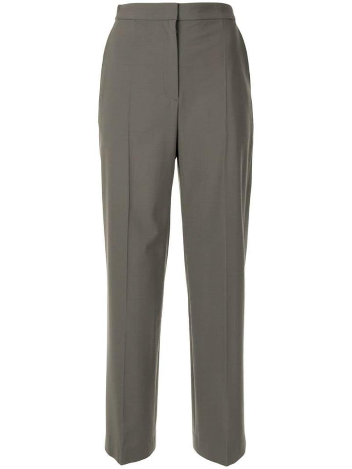 Des Prés Plain Tailored Trousers - Grey