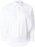 Neil Barrett High Low Hem Shirt - White