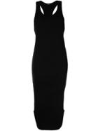 Bassike Athletic Rib Tank Dress - Black