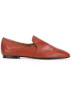 The Row Slipper Loafers - Brown