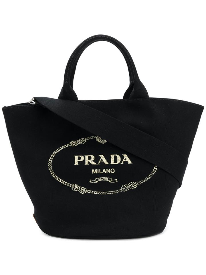 Prada Gardener Tote - Black