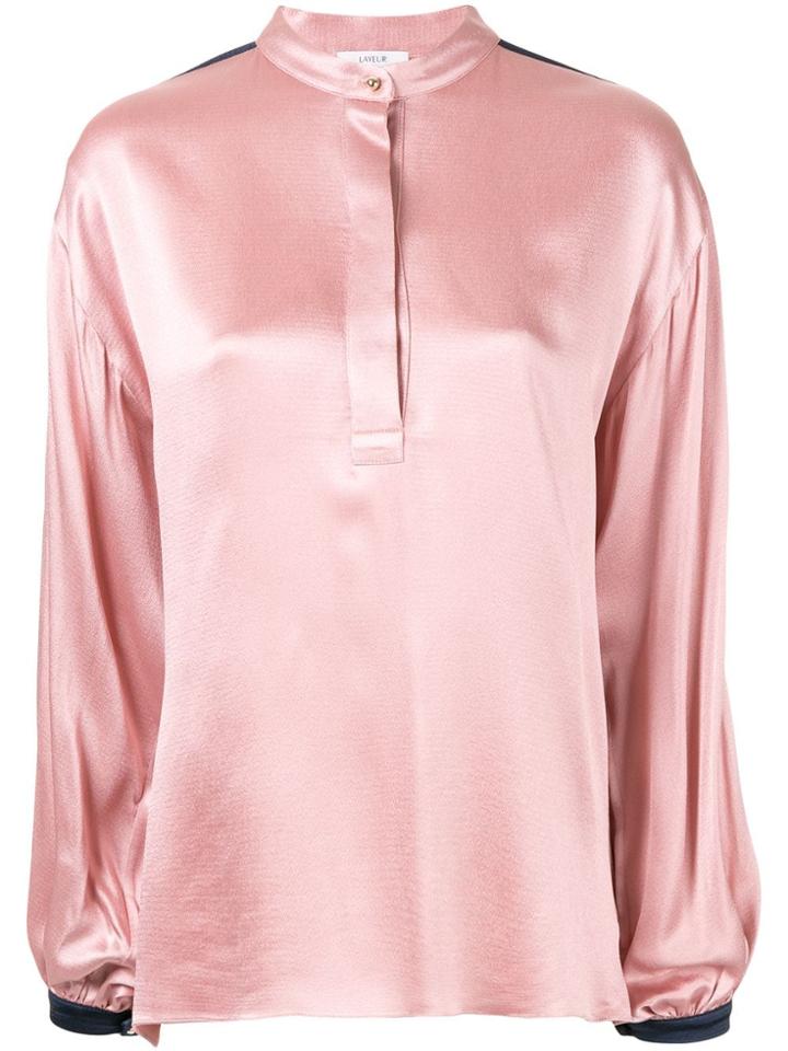 Layeur King Balloon Sleeve Blouse - Pink