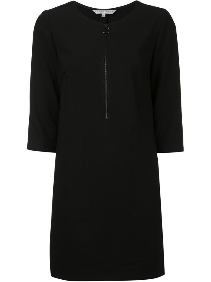 Trina Turk 'versed' Dress, Size: 4, Black, Polyester/spandex/elastane/viscose