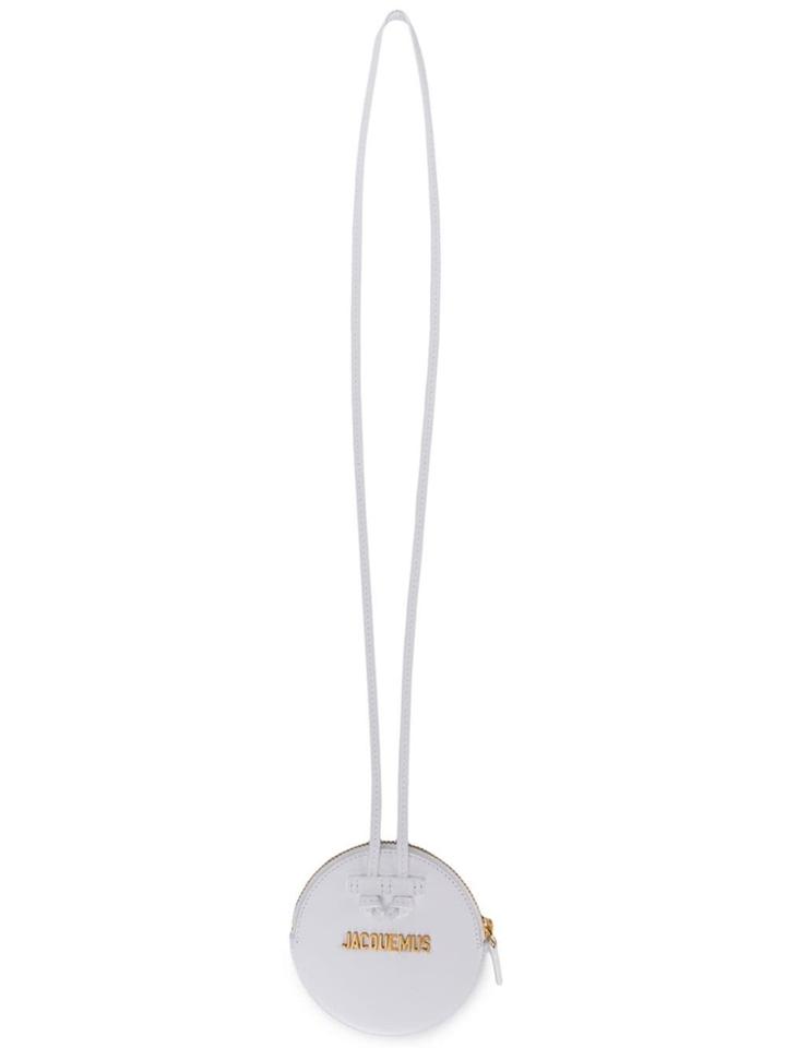 Jacquemus Circular Purse - White
