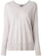 N.peal Felted Oversize V-neck Sweater