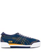 Gcds X Onitsuka Tiger Stitching Detail Sneakers - Blue