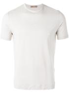 Cruciani Crew Neck T-shirt, Men's, Size: 56, Nude/neutrals, Cotton/spandex/elastane