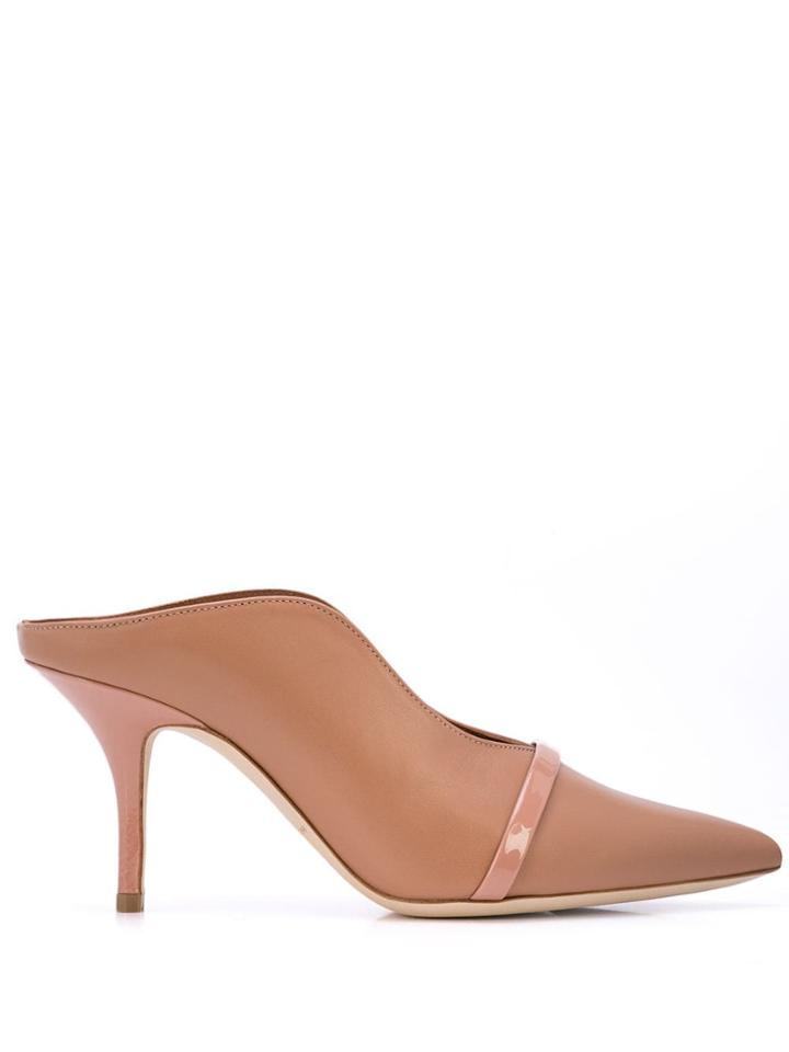 Malone Souliers Constance Heeled Mules - Brown