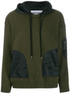 Moschino Hooded Long-sleeve Jumper - Green