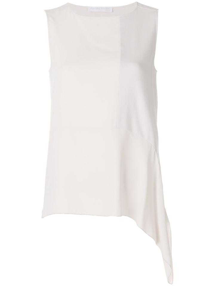 Fabiana Filippi Asymmetric Tank Top - Pink & Purple
