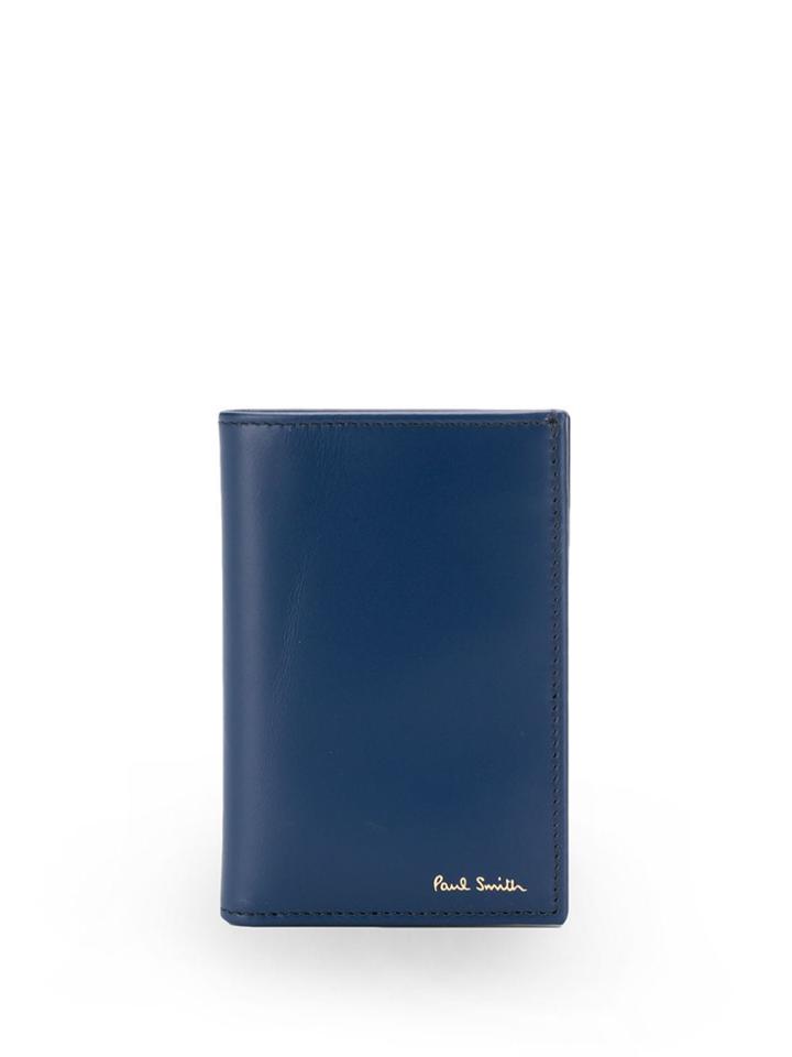 Paul Smith Long Billfold Wallet - Blue