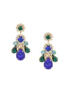 Shourouk Crystal Drop Earrings - Multicolour