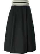 Brunello Cucinelli A-line Midi Skirt