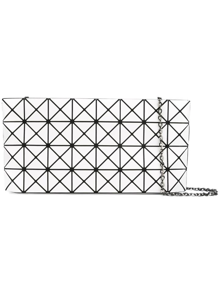 Bao Bao Issey Miyake Geometric Shoulder Bag - White