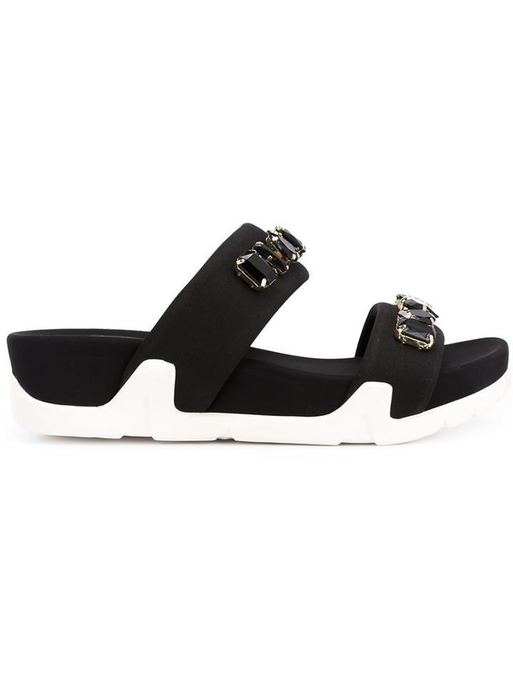 Ash Jewel Encrusted Sandals