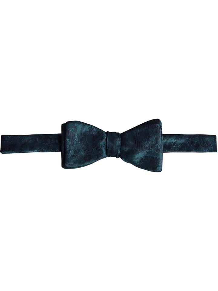 Burberry Floral Jacquard Bow Tie - Green