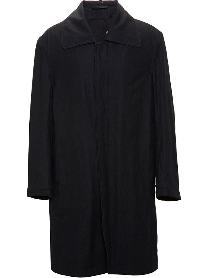 Ann Demeulemeester Contemporary Overcoat - Black