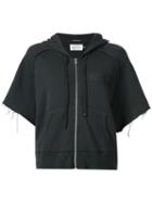 R13 - Zip Up Hoodie - Women - Cotton - Xs, Black, Cotton