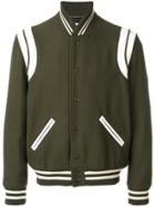 Saint Laurent Classic Teddy Jacket - Green